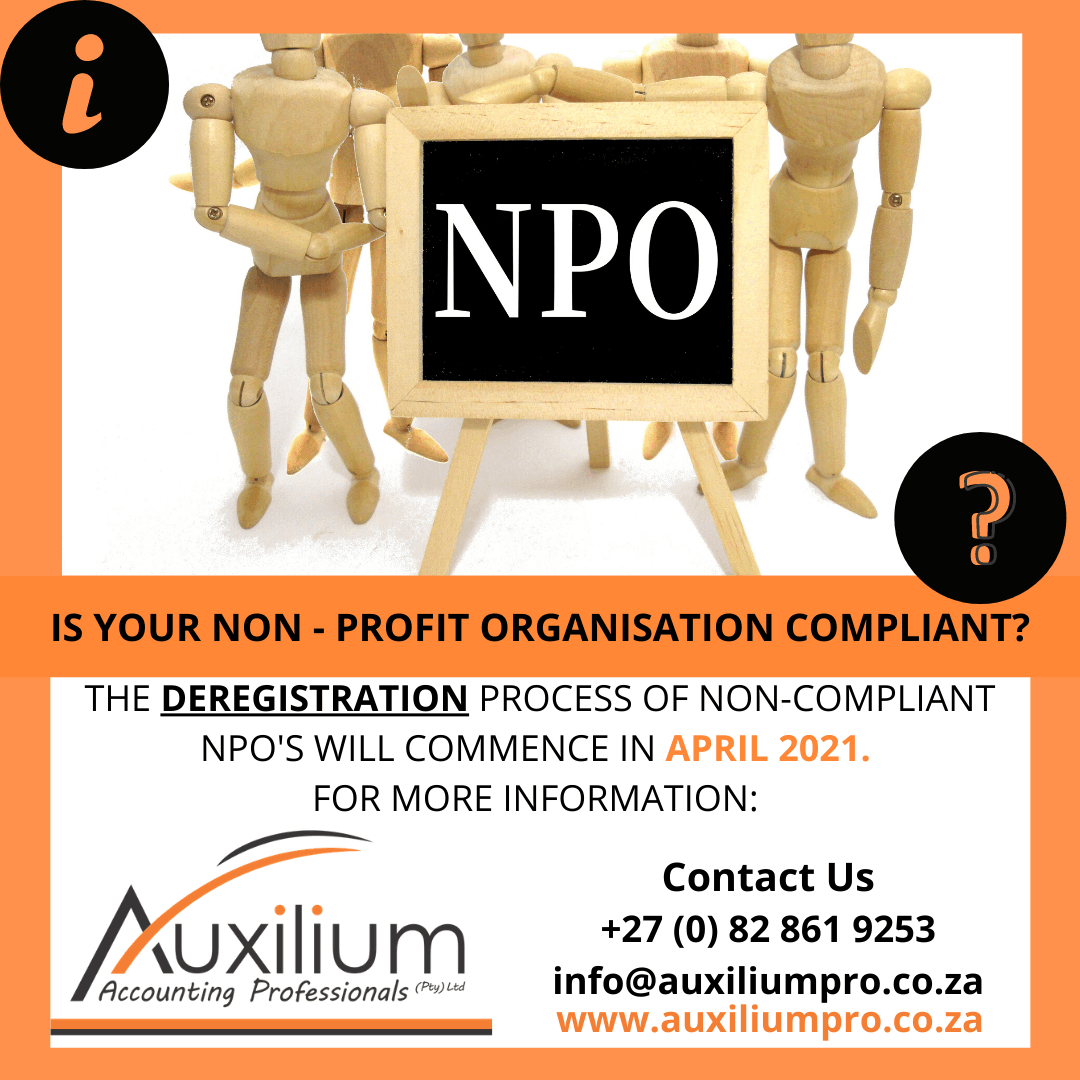 South African NPO deregistration process South Africa